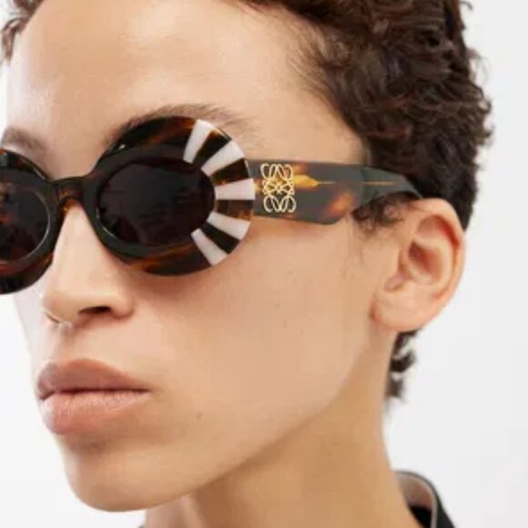 LOEWE Anagram Round Sunglasses - Picture 3 of 11